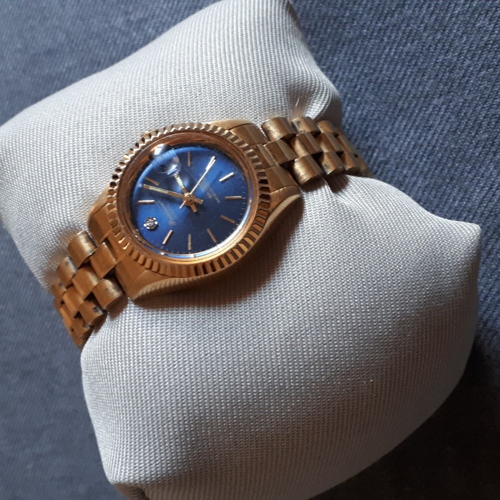Vintage Precision by Gruen Gold Tone Watch